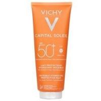 ราคา Vichy Capital Soleil Fresh Protective Milk SPF 50 (กันน้ำ - ผิวหน้าและผิวกาย) (268819)