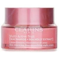 ราคา Clarins Multi-Active Nuit (Niacinamide + Sea Holly Extract) Skin Renewing Line-Smoothing Night Cream All Skin Types (339559)