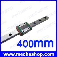 ราคา ลิเนียร์โมชั่นไกด์ ลิเนียร์ไกด์ LM Guide 12mm Linear Guide MGN12 L= 400mm linear rail way + MGN12C ยี่ห้อ AXK (LMS002)