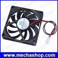 ราคา พัดลมระบายความร้อน Axial Cooling Fan Plastic DC 24V 2Pin 80MM 8010 80 x 80 x 10mm 3.6W (CLF052)
