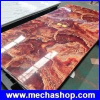 ราคา UV Marble Board แผ่นลายหินอ่อน ไม้เทียม แผ่นหินเทียม หินวีเนียร์ ตกแต่งบ้าน ตกแต่งผนัง รุ่น KL8047 Size: W1220mm * L2440mm* 2.5mm Material: Pvc Resin & Calcium Powder (UVB001)