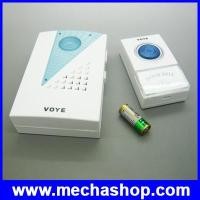 ราคา กริ่งไร้สาย กริ่งประตูหน้าบ้านไร้สาย สัญญาณกริ่งไวเลส แบบใส่ถ่าน Wireless Doorbell System with 80 Meters 3V DC (WDS002)