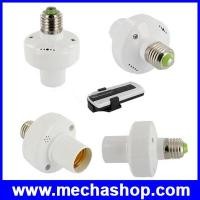 ราคา สวิทซ์รีโมท ควบคุม4ขั้วหลอดไฟ E27 Screw Wireless Remote Control Light Lamp Bulb Holder Cap Socket Switch ยี่ห้อ OEM รุ่น (WRC024)
