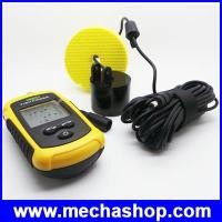ราคา Sonar โซน่าหาปลา แบบพกพา น้ำลึกสูงสุด 99.9 เมตร Fish Finder Portable Sonar (เพื่อประสิทธิภาพที่ดีให้ใช้แบตเตอรี่ Alkaline คุณภาพสูงเท่านั้น) (SNF007)