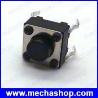 ราคา (100ตัว)ไมโครสวิทซ์ ดิปสวิทซ์ แท็กสวิทซ์ กดติดปล่อยดับ Tact Switch, Micro switch, Touch Switch 6x6x5 mm DIP 4 legs small button for Induction Cooker (MCS001)