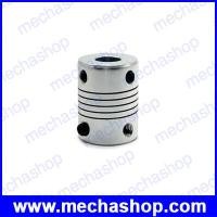 ราคา คับปลิ้งมอเตอร์ คับปลิ้งเพลา 3x8mm CNC Motor Jaw Shaft Coupler 3mm To 8mm Flexible Coupling OD 19x25mm (COU016)