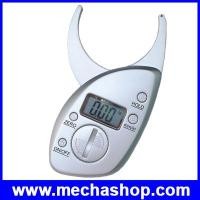 ราคา เครื่องวัดไขมัน วัดขนาด อุปกรณ์ตรวจวัดไขมันใต้ชั้นผิวหนัง Digital LCD Body Fat Caliper Skin Fold Measurement Thickness 50mm 2inch Range (BFA001)