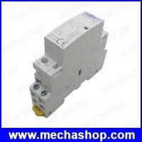 ราคา เอซีคอนแทกเตอร์ แมกเนติกคอนแทกเตอร์ 2P 25A 1NC 1NO Coil 220/230V 50/60HZ Din rail Household AC Contactor (HMC001)