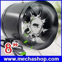 ราคา โบล์เวอร์ พัดลมระบายอากาศแบบท่อ 8 นิ้ว 980m2/h 80W In Line Fan Exhaust Kitchen Ventilator Fan Bathroom In Line Air Blower Fan (BLO003)