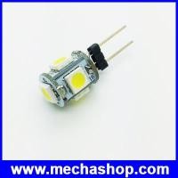 ราคา หลอดไฟ LED G4 LE 12V AC/DC 1W 90lm 6000K แสงสีขาว 40000 ชั่วโมง 5 LED G4 (LGL002)