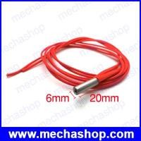ราคา ฮีตเตอร์ทำความร้อน ฮีตเตอร์แท่ง Cartridge Heater 24V 40W Reprap Ceramic (HEA002)