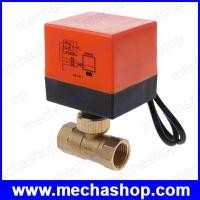ราคา มอเตอร์วาล์วไฟฟ้า Electric Motorized Brass Ball Valve DN15 AC 220V 2 Way 3-Wire (EBV044)
