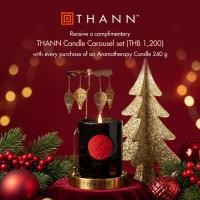 ราคา รับฟรี Carousel with balloon charming set เพียงซื้อ THANN Aromatherapy Candle 240 g. เทียนหอมจากธรรมชาติ (25536095772)