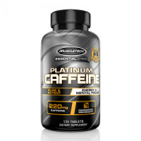 ราคา MuscleTech: Platinum 100% Caffeine, 125, Tablets