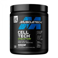 ราคา MuscleTech: Cell-Tech Creactor, 120, Servings, Blue Raspberry Blast