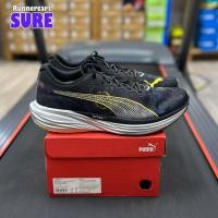 ราคา Sure_PUMA MEN DEVIATE NITRO 2 MARATHON Series(BLACK/YELLOW/12US) – RUNNERCART (9348994892089)