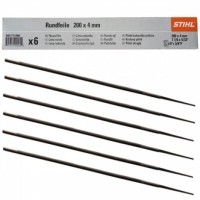 ราคา ตะไบ หางหนู กลม 200 X 4 mm. STIHL (6ชิ้น/ชุด) (1782)