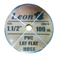 ราคา สายส่งน้ำ ผ้าใบ PVC LEON ขนาด 1.1/2 นิ้ว ยาว 100 เมตร (3108)