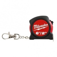 ราคา ตลับเมตร MILWAUKEE 2m/6ft Keychain Tape Measure (4686)