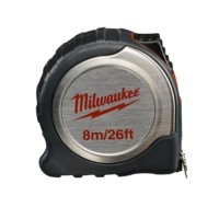 ราคา ตลับเมตร MILWAUKEE 8m/26ft Tradesman Silver Magnetic Tape Measure (4694)