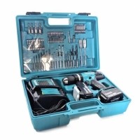 ราคา สว่านกระแทก ไร้สาย MAKITA DHP453SFX1 พร้อมชุดดอกสว่าน 74 ชิ้น (4922)
