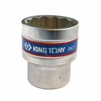 ราคา ลูกบล็อกสีขาวสั้น 28mm. 12P รู1/2 นิ้ว KINGTONY รุ่น 4330M (6408)