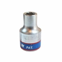 ราคา ลูกบล็อคสีขาวสั้น 9mm. 1/2 นิ้ว 6 เหลี่ยม KINGTONY รุ่น 4335M (6451)