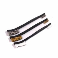 ราคา แปรงขัดชิ้นงานสองหัว 3ตั วชุด BLUE STAR BU-9074 (แสตนเลส,ทองเหลือง,พลาสติก) (4426)