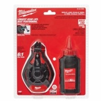 ราคา เต้าตีเส้น (สีเเดง) Milwaukee 48-22-3986 ยาว 100 ฟุต / Bold Line Chalk Kit w/ Red Chalk (6827)