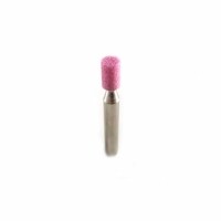 ราคา ดอกเจียร์ (อมยิ้ม) หินเจียรสีชมพู แกน 6 mm w162 (5329)