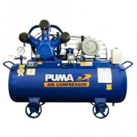 ราคา ปั๊มลม PUMA รุ่น PP-35A AB มอเตอร์ PUMA 5 HP ถัง 165 L. (3 ลูกสูบ) 380V. (5419)