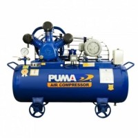 ราคา ปั๊มลม PUMA รุ่น PP-35 AB มอเตอร์ PUMA 5 HP ถัง 260 L. (3 ลูกสูบ) 380V. (5420)