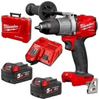 ราคา สว่านกระแทกไร้สาย Milwaukee M18FPD2-502C (18V.) (5720)