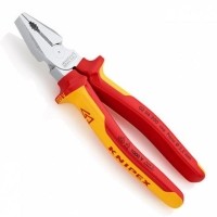 ราคา คีมปากจิ้งจกงานหนัก KNIPEX 02 06 200 ขนาด 200 มิล (ด้ามหุ้มฉนวน) (5878)