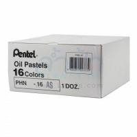ราคา (แพ็ค 12 กล่อง) สีชอล์ก 16 สี PHN-16 Pentel