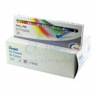 ราคา (แพ็ค 12 กล่อง) สีชอล์ก 25 สี PHN-25 Pentel