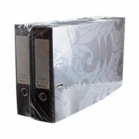 ราคา [โหล] แฟ้มสันกว้าง 3 นิ้ว NO.120 F4 ตราช้าง สีดำ (โหล 12 เล่ม)