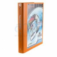 ราคา แฟ้มโชว์เอกสาร 3 ห่วง NO. 444 A4 ตราช้าง สีส้ม สัน 5 ซม.