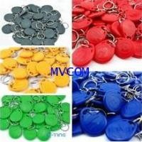 ราคา คีย์การ์หยดน้ำ SIZE 45.3x28x6.4 mm สีแดง น้ำเงิน เขียว เหลือง น้ำเงิน (000183)