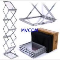 ราคา ชั้นใส่แคทตาล็อคขนาด A4 ได้ 6 ช่องแบบตัว Z พับเป็นชิ้นเล็กได้พร้อมกระเป๋าผ้า (000251)