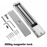 ราคา กลอนแม่เหล็ก Magnetic Lock 600Lbs 24V สำหรับประตูขอบอลูมิเนียม หรือบานเปลือย รับประกัน 1 ปี (000366)