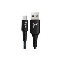 ราคา สายชาร์จ WHY Phantom UC-1121A Micro USB Charging Cable 1.2m Black (2251040000001)