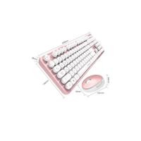 ราคา เมาส์และคีย์บอร์ด MOFii SWEET 2.4G Wireless Keyboard mouse Combo Set Pink (EN/TH) (1857003000001)