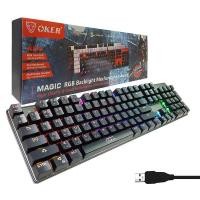 Oker RGB Mechanical Gaming Keyboard คีย์บอร์ดเกมมิ่ง รุ่น K96