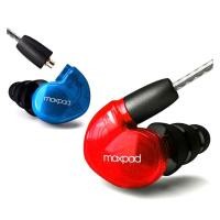 ราคา หูฟัง Moxpad X6 In-Ear น้ำเงิน แดง (1745003000001)