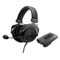 Beyerdynamic ชุดหูฟังเกมมิ่ง+การ์ดเสียง รุ่น MMX300+Creative G6