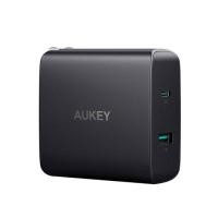 ราคา หัวชาร์จ Aukey PA-Y10 2 port USB-C with PD3.0 Wall Charger Adapter (1810001000001)