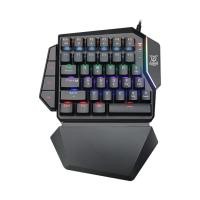 Nubwo Single Hand Gaming Keyboard คีย์บอร์ดเกมมิ่งมือเดียว รุ่น X25 ZELDAR