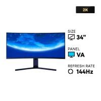 Xiaomi Mi Curved Gaming Monitor จอมอนิเตอร์เกมมิ่ง ขนาด 34 นิ้ว รุ่น XMI-BHR5133GL