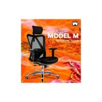 Work Station Office Ergonomic Chair เก้าอี้เพื่อสุขภาพ รุ่น Model M Fabric Seat